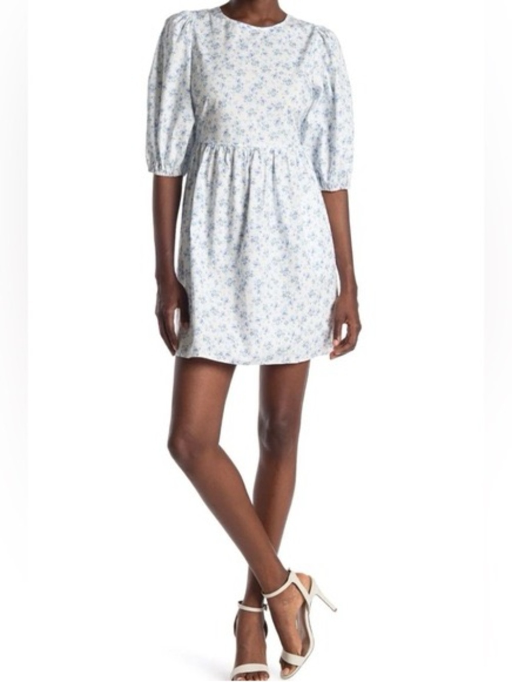 Wayf Floral Mini Dress